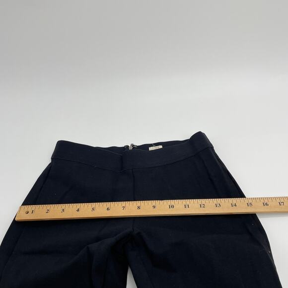J. CREW Pants Pixie Zip Ponte Legging Stretch Ankle Skinny Fit Womens Size 2 - Picture 11 of 14